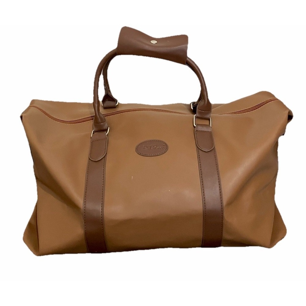 Bella Russo Faux Leather Large‎ Sachel Overnight  Travel Duffel Bag
